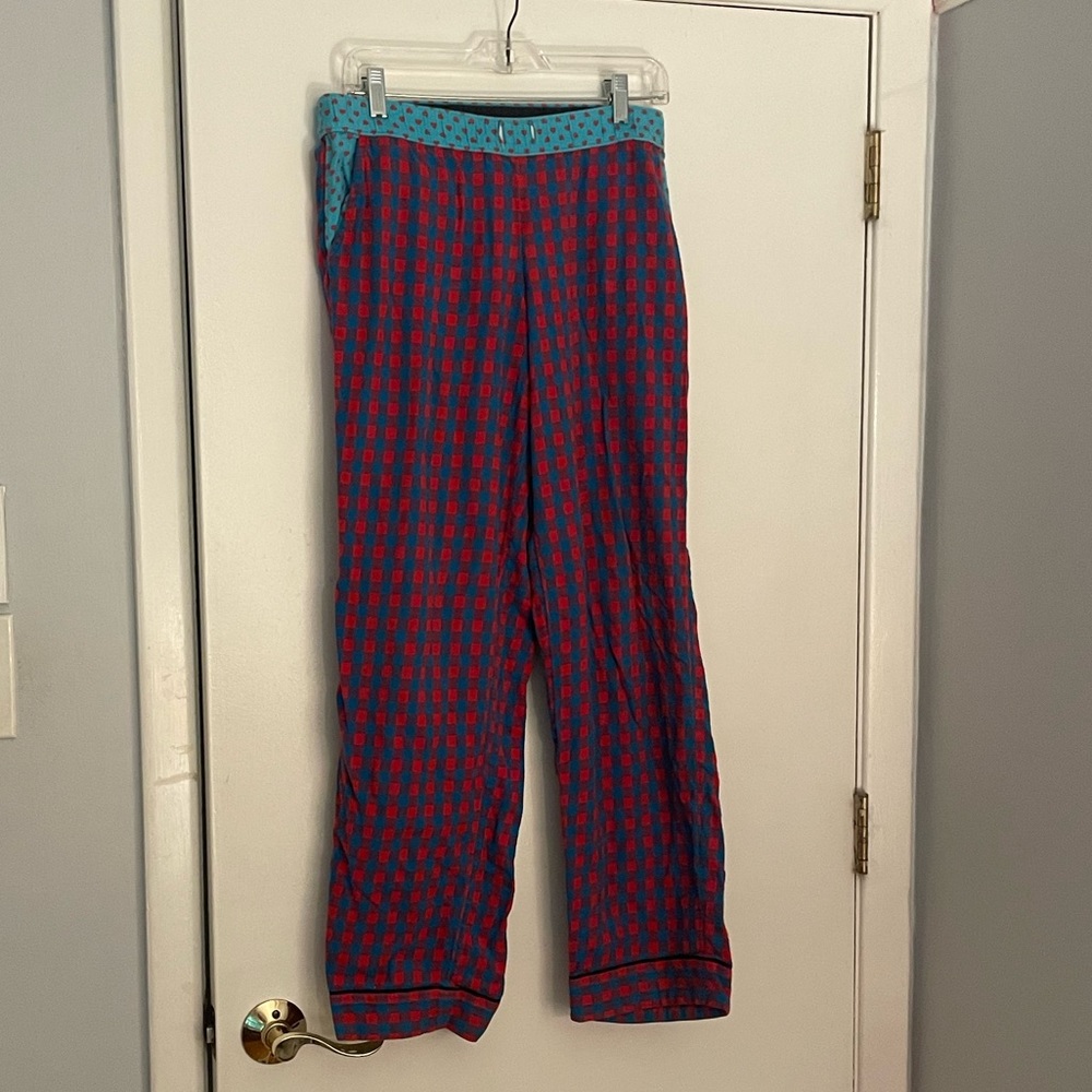 Aerie plaid pajama party pants, size s, good condition except missing drawstring